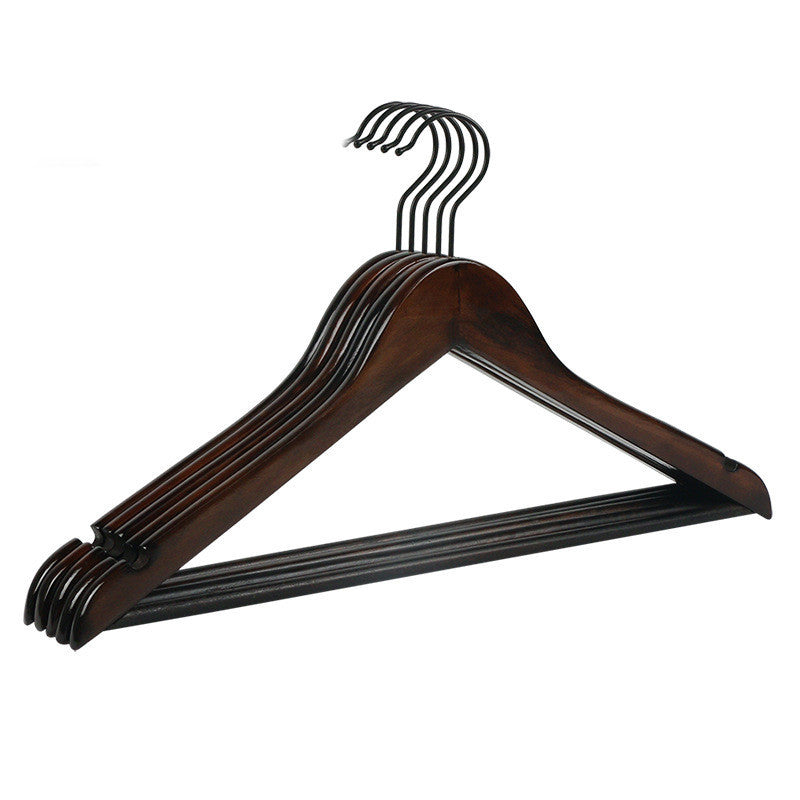 Rack Wardrobe Wooden Clothes Support Clothes