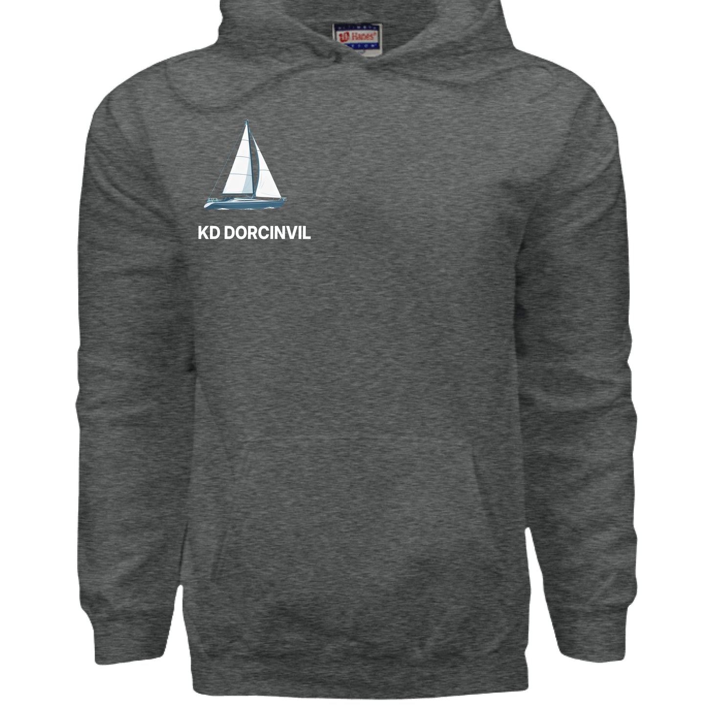 CHARCOAL HEATHER - FRONT